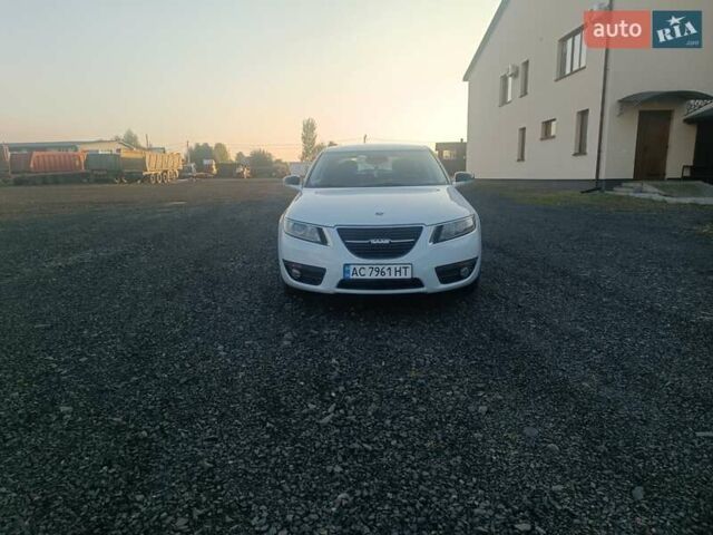 Белый Сааб 9-5, объемом двигателя 2 л и пробегом 203 тыс. км за 14000 $, фото 7 на Automoto.ua