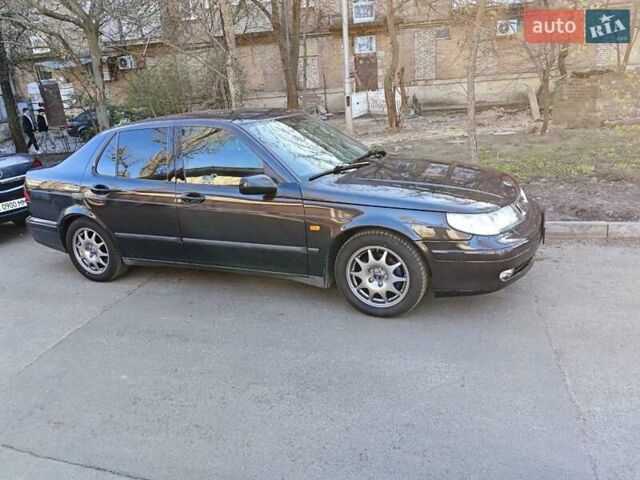 Черный Сааб 9-5, объемом двигателя 2 л и пробегом 508 тыс. км за 3800 $, фото 1 на Automoto.ua