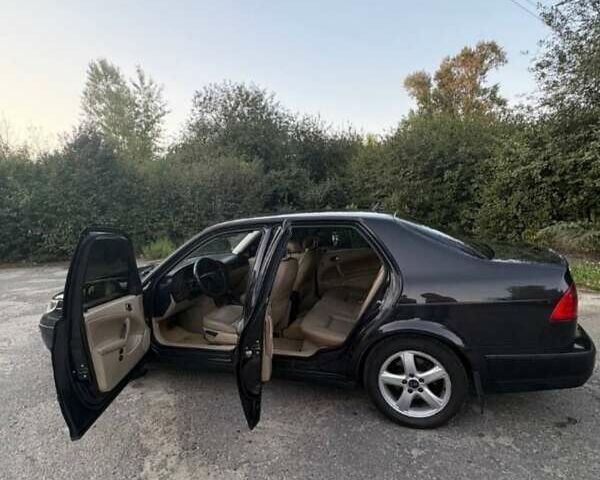 Черный Сааб 9-5, объемом двигателя 1.99 л и пробегом 289 тыс. км за 4200 $, фото 7 на Automoto.ua