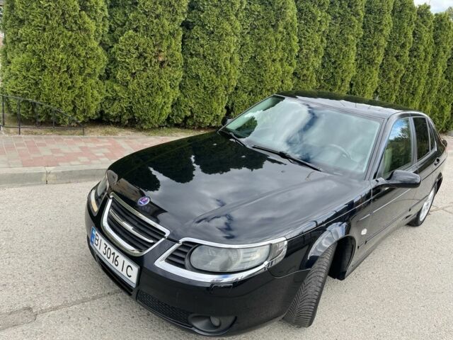 Черный Сааб 9-5, объемом двигателя 1.9 л и пробегом 317 тыс. км за 5500 $, фото 2 на Automoto.ua