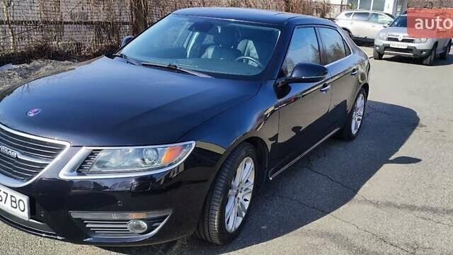 Чорний Сааб 9-5, об'ємом двигуна 2 л та пробігом 114 тис. км за 13100 $, фото 11 на Automoto.ua