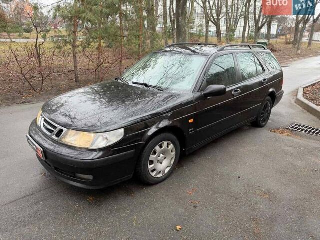 Черный Сааб 9-5, объемом двигателя 2.3 л и пробегом 450 тыс. км за 3490 $, фото 7 на Automoto.ua