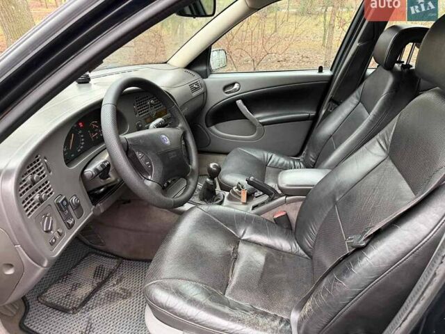 Черный Сааб 9-5, объемом двигателя 2.3 л и пробегом 450 тыс. км за 3490 $, фото 9 на Automoto.ua