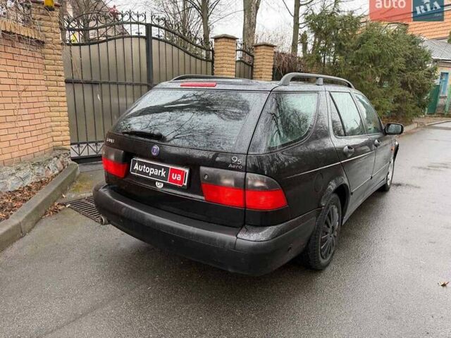 Черный Сааб 9-5, объемом двигателя 2.3 л и пробегом 450 тыс. км за 3490 $, фото 4 на Automoto.ua