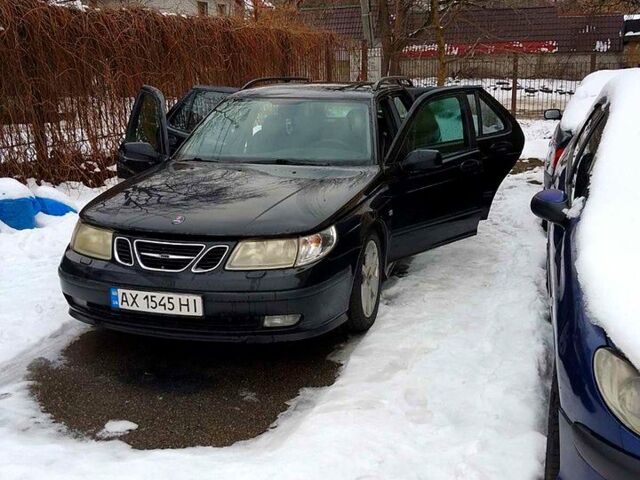 Чорний Сааб 9-5, об'ємом двигуна 2.2 л та пробігом 331 тис. км за 3800 $, фото 1 на Automoto.ua