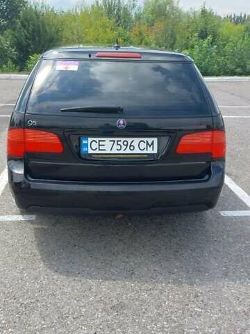 Черный Сааб 9-5, объемом двигателя 1.99 л и пробегом 312 тыс. км за 4200 $, фото 5 на Automoto.ua