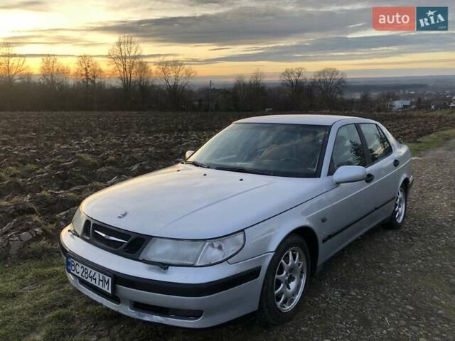 Серый Сааб 9-5, объемом двигателя 2 л и пробегом 349 тыс. км за 2999 $, фото 1 на Automoto.ua