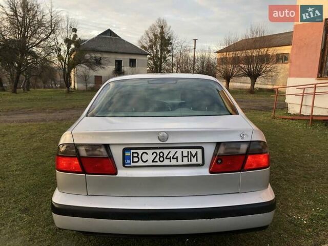 Серый Сааб 9-5, объемом двигателя 2 л и пробегом 349 тыс. км за 2999 $, фото 18 на Automoto.ua