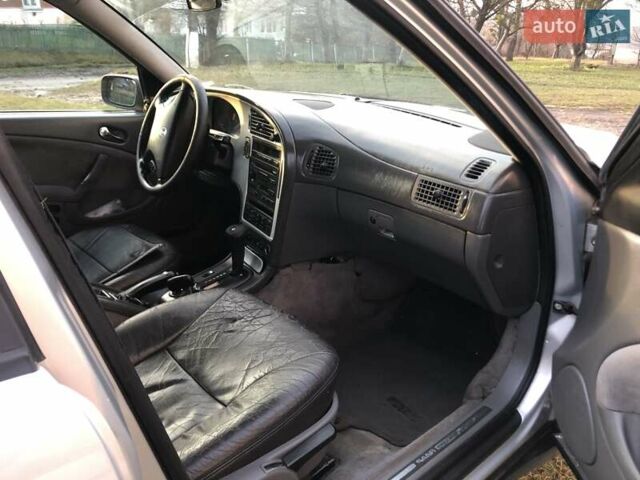 Серый Сааб 9-5, объемом двигателя 2 л и пробегом 349 тыс. км за 2999 $, фото 11 на Automoto.ua
