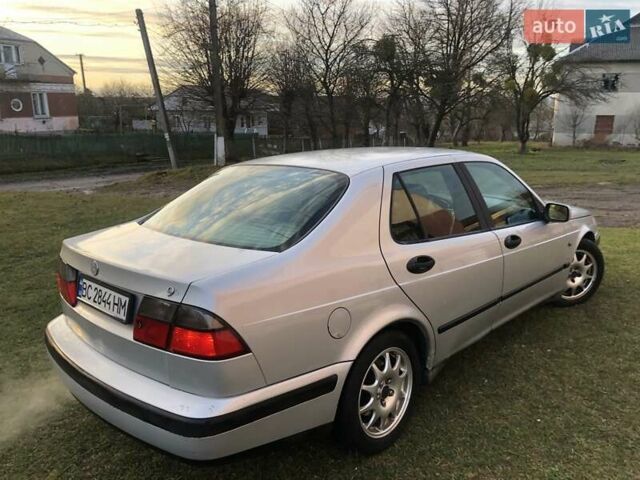 Серый Сааб 9-5, объемом двигателя 2 л и пробегом 349 тыс. км за 2999 $, фото 19 на Automoto.ua