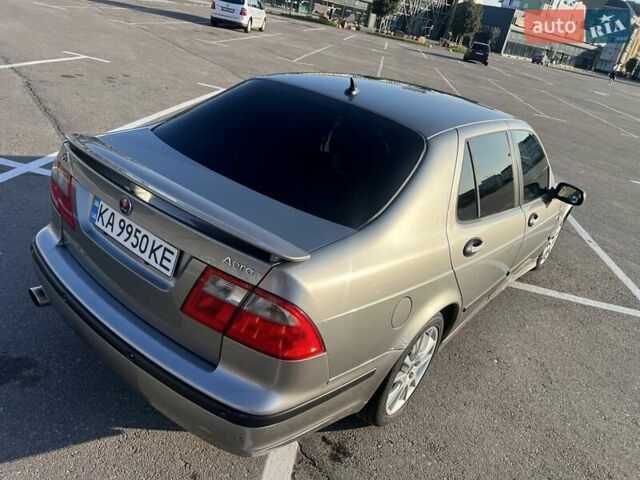 Серый Сааб 9-5, объемом двигателя 2.29 л и пробегом 331 тыс. км за 7500 $, фото 3 на Automoto.ua