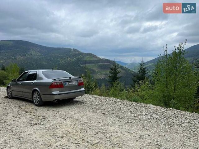 Серый Сааб 9-5, объемом двигателя 2.29 л и пробегом 331 тыс. км за 7500 $, фото 39 на Automoto.ua