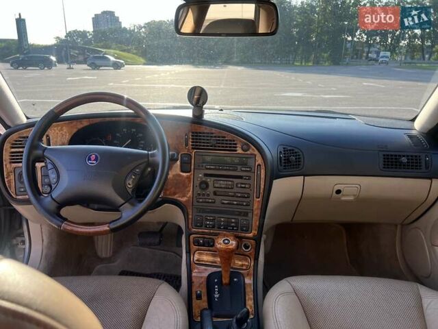 Серый Сааб 9-5, объемом двигателя 2.29 л и пробегом 331 тыс. км за 7500 $, фото 10 на Automoto.ua