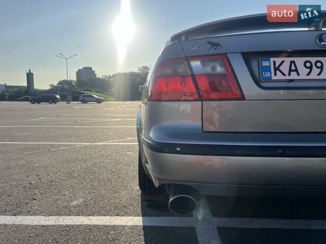 Серый Сааб 9-5, объемом двигателя 2.29 л и пробегом 331 тыс. км за 7500 $, фото 8 на Automoto.ua