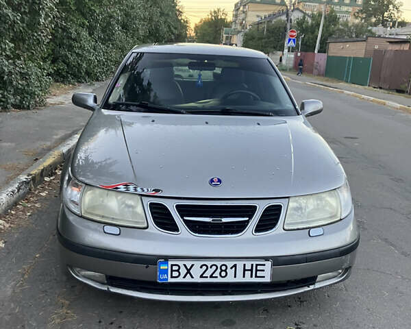 Серый Сааб 9-5, объемом двигателя 2.29 л и пробегом 308 тыс. км за 5349 $, фото 1 на Automoto.ua