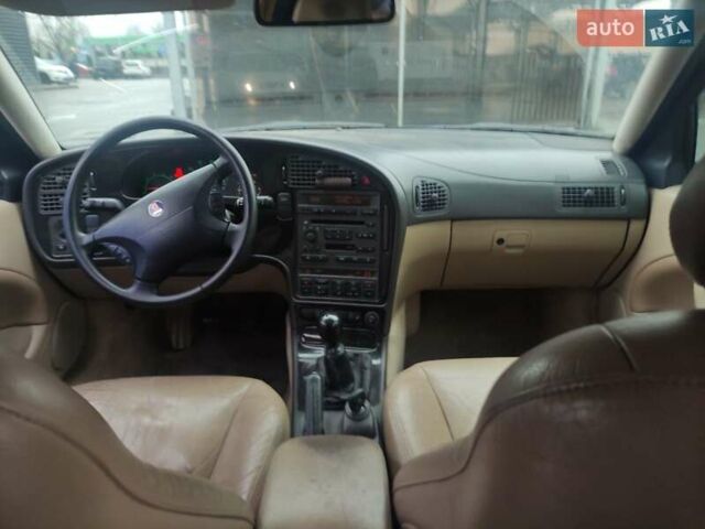 Серый Сааб 9-5, объемом двигателя 2.29 л и пробегом 417 тыс. км за 3200 $, фото 8 на Automoto.ua