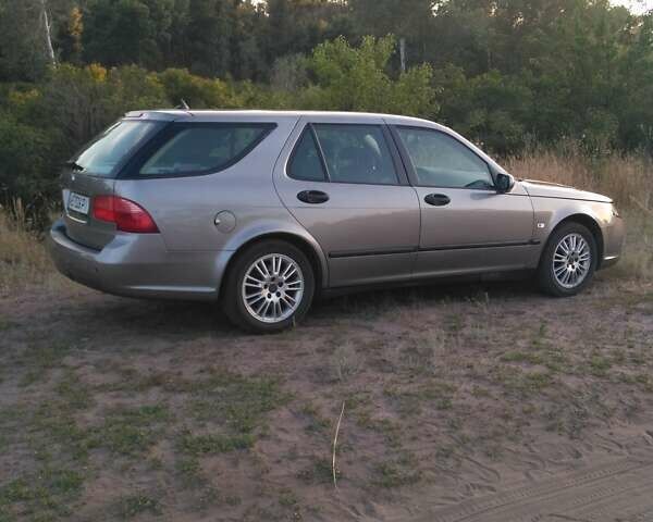 Сірий Сааб 9-5, об'ємом двигуна 1.9 л та пробігом 353 тис. км за 6050 $, фото 9 на Automoto.ua