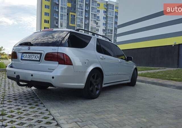 Сірий Сааб 9-5, об'ємом двигуна 1.99 л та пробігом 370 тис. км за 5600 $, фото 27 на Automoto.ua