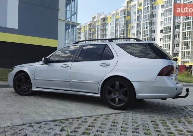 Сірий Сааб 9-5, об'ємом двигуна 1.99 л та пробігом 370 тис. км за 5600 $, фото 29 на Automoto.ua