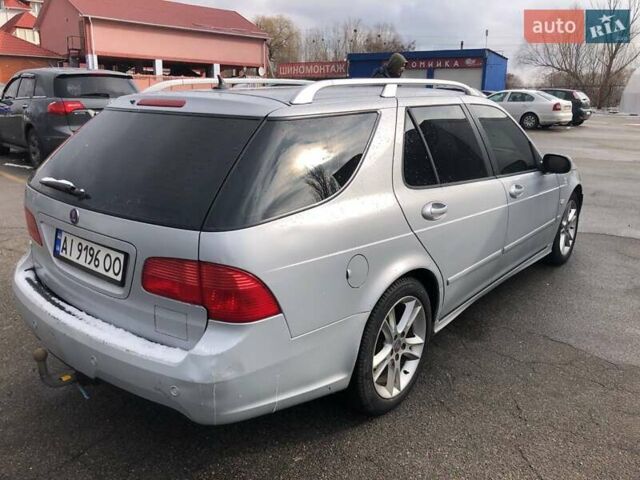 Сірий Сааб 9-5, об'ємом двигуна 1.9 л та пробігом 360 тис. км за 6200 $, фото 22 на Automoto.ua