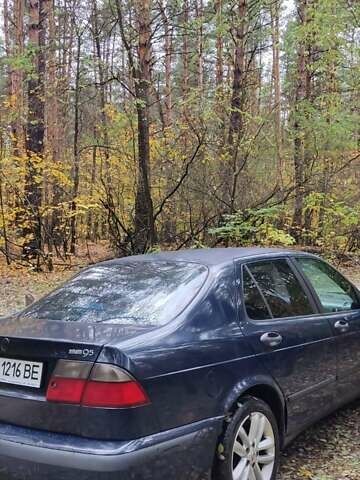 Синий Сааб 9-5, объемом двигателя 2.29 л и пробегом 450 тыс. км за 2700 $, фото 5 на Automoto.ua