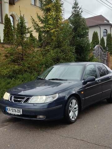 Синий Сааб 9-5, объемом двигателя 2.29 л и пробегом 450 тыс. км за 2700 $, фото 3 на Automoto.ua
