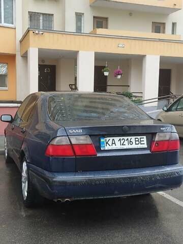 Синий Сааб 9-5, объемом двигателя 2.29 л и пробегом 450 тыс. км за 2700 $, фото 21 на Automoto.ua
