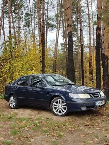 Синий Сааб 9-5, объемом двигателя 2.29 л и пробегом 450 тыс. км за 2700 $, фото 7 на Automoto.ua