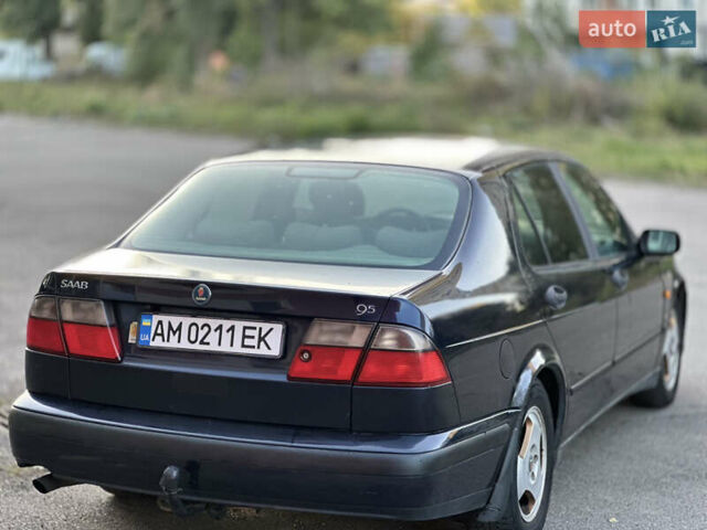Синій Сааб 9-5, об'ємом двигуна 2 л та пробігом 340 тис. км за 2999 $, фото 4 на Automoto.ua