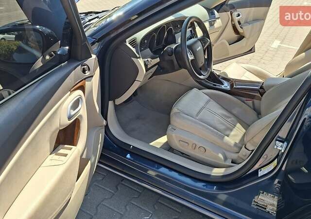 Синий Сааб 9-5, объемом двигателя 2 л и пробегом 201 тыс. км за 13000 $, фото 4 на Automoto.ua