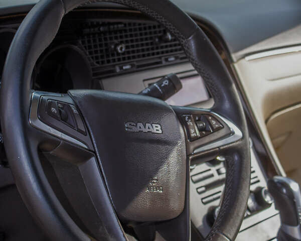 Синий Сааб 9-5, объемом двигателя 2 л и пробегом 235 тыс. км за 10500 $, фото 12 на Automoto.ua