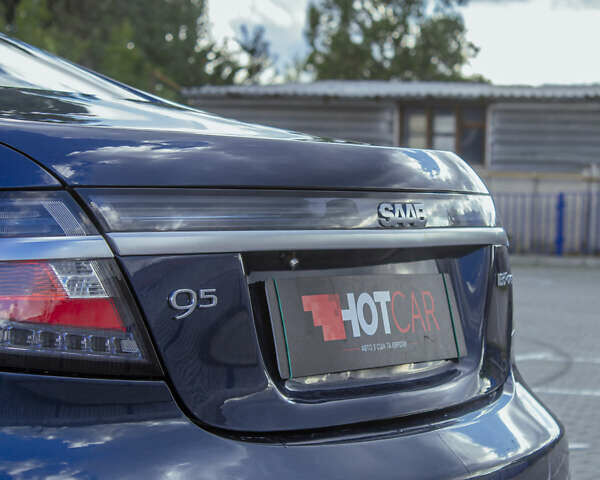 Синий Сааб 9-5, объемом двигателя 2 л и пробегом 235 тыс. км за 11500 $, фото 5 на Automoto.ua