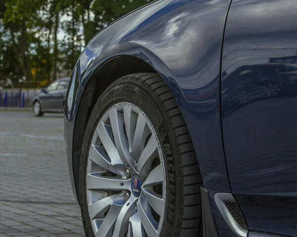 Синий Сааб 9-5, объемом двигателя 2 л и пробегом 235 тыс. км за 11500 $, фото 4 на Automoto.ua