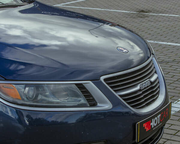 Синий Сааб 9-5, объемом двигателя 2 л и пробегом 235 тыс. км за 11500 $, фото 2 на Automoto.ua