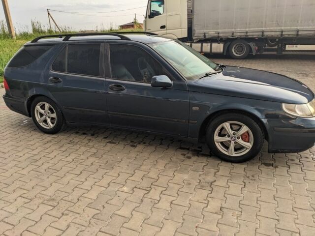 Синий Сааб 9-5, объемом двигателя 2 л и пробегом 480 тыс. км за 2999 $, фото 5 на Automoto.ua