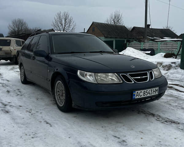 Синій Сааб 9-5, об'ємом двигуна 2 л та пробігом 495 тис. км за 2300 $, фото 1 на Automoto.ua