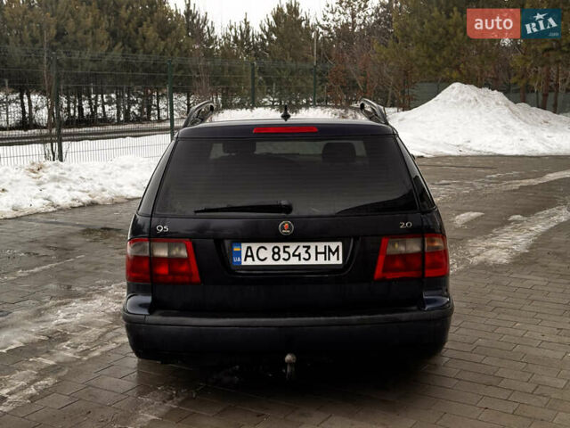 Синий Сааб 9-5, объемом двигателя 1.99 л и пробегом 497 тыс. км за 2350 $, фото 11 на Automoto.ua