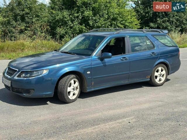 Синій Сааб 9-5, об'ємом двигуна 1.99 л та пробігом 304 тис. км за 3500 $, фото 5 на Automoto.ua