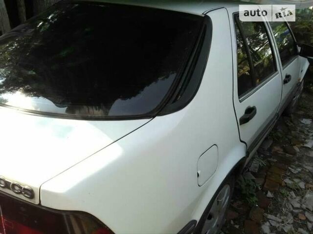 Белый Сааб 9000, объемом двигателя 2 л и пробегом 375 тыс. км за 2900 $, фото 5 на Automoto.ua