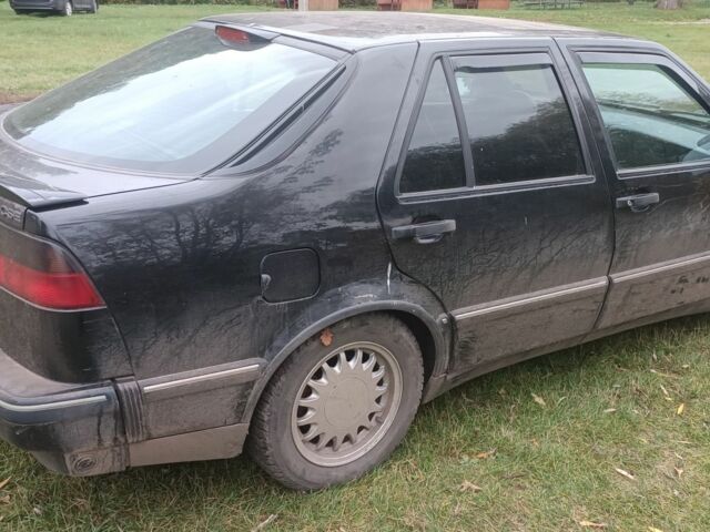 Черный Сааб 9000, объемом двигателя 2.3 л и пробегом 364 тыс. км за 2161 $, фото 2 на Automoto.ua