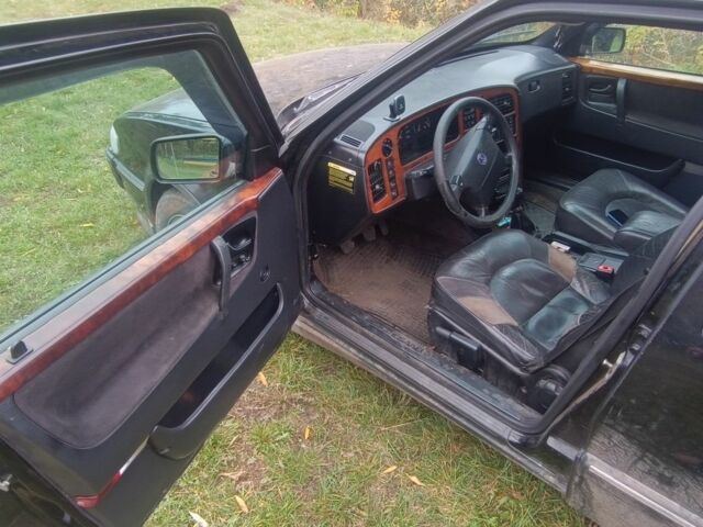 Черный Сааб 9000, объемом двигателя 2.3 л и пробегом 364 тыс. км за 2161 $, фото 4 на Automoto.ua