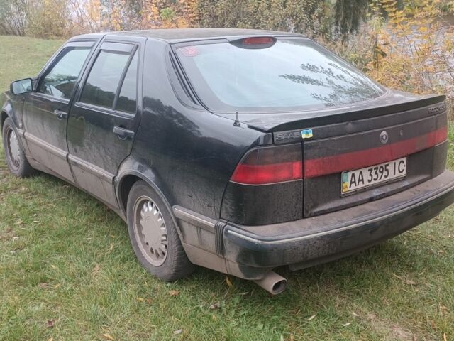 Черный Сааб 9000, объемом двигателя 2.3 л и пробегом 364 тыс. км за 2161 $, фото 1 на Automoto.ua
