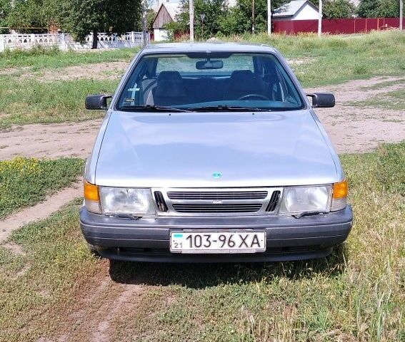 Серый Сааб 9000, объемом двигателя 2 л и пробегом 450 тыс. км за 1600 $, фото 10 на Automoto.ua