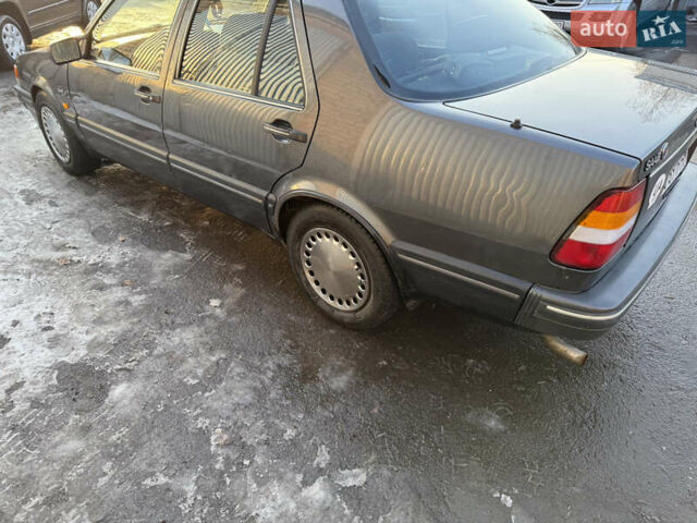 Серый Сааб 9000, объемом двигателя 1.99 л и пробегом 315 тыс. км за 2500 $, фото 2 на Automoto.ua