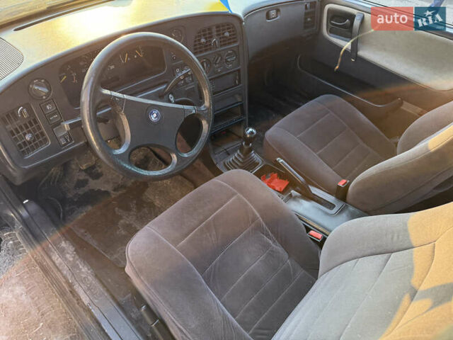 Серый Сааб 9000, объемом двигателя 1.99 л и пробегом 315 тыс. км за 2500 $, фото 6 на Automoto.ua