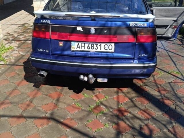 Синій Сааб 9000, об'ємом двигуна 2 л та пробігом 350 тис. км за 2000 $, фото 1 на Automoto.ua