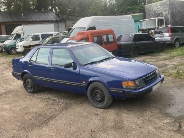 Синий Сааб 9000, объемом двигателя 0 л и пробегом 300 тыс. км за 1200 $, фото 3 на Automoto.ua