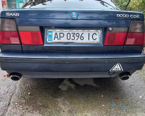 Синий Сааб 9000, объемом двигателя 2.3 л и пробегом 376 тыс. км за 2000 $, фото 5 на Automoto.ua