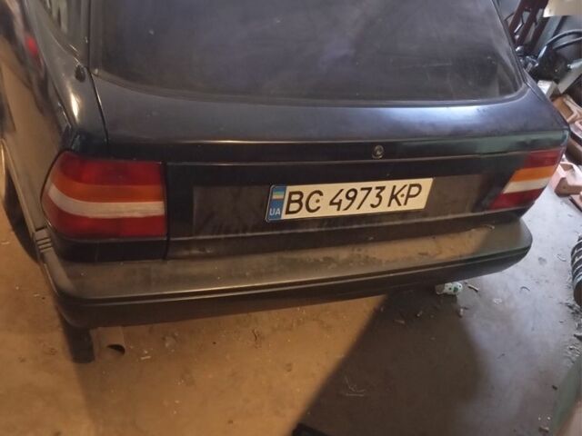 Синий Сааб 9000, объемом двигателя 2 л и пробегом 165 тыс. км за 1850 $, фото 4 на Automoto.ua