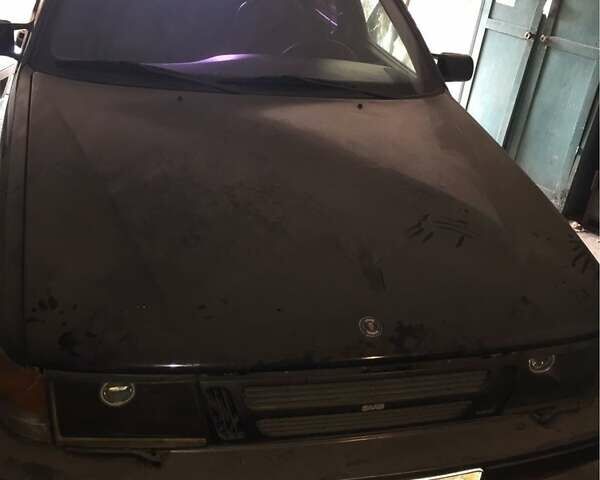 Синий Сааб 9000, объемом двигателя 2 л и пробегом 165 тыс. км за 1850 $, фото 2 на Automoto.ua